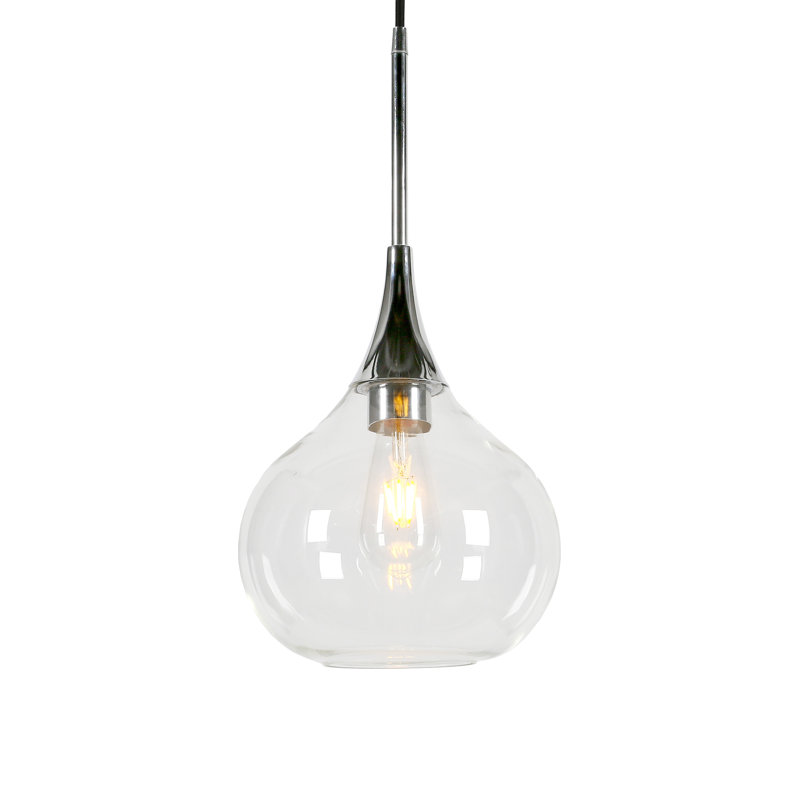 Minimalist Glass Pendant Light | Teardrop Pendant | Ping Lighting
